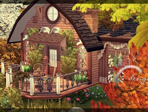 Tiny Witch House by Praline at Cross Design