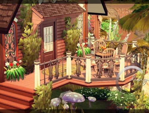 Tiny Witch House by Praline at Cross Design