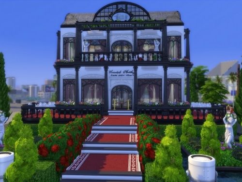 Titanic restaurant by Viktoriya9429 at Mod The Sims