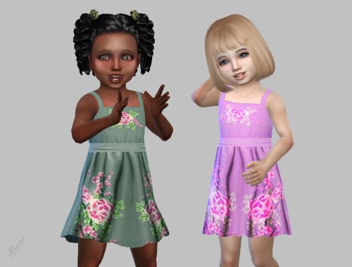 Toddler Dress 04 ( Requires Toddlers Stuff Pack )
