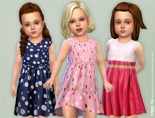 Toddler Dresses Collection P133