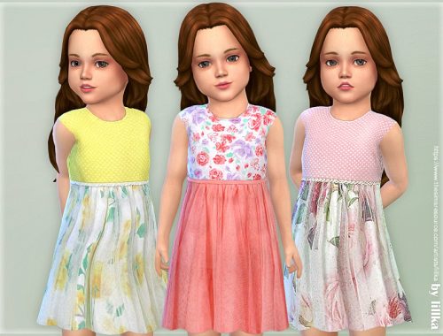 Toddler Dresses Collection P137
