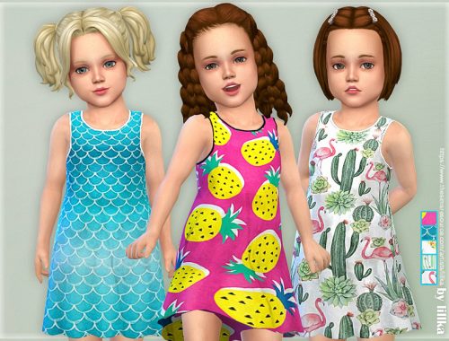 Toddler Dresses Collection P138