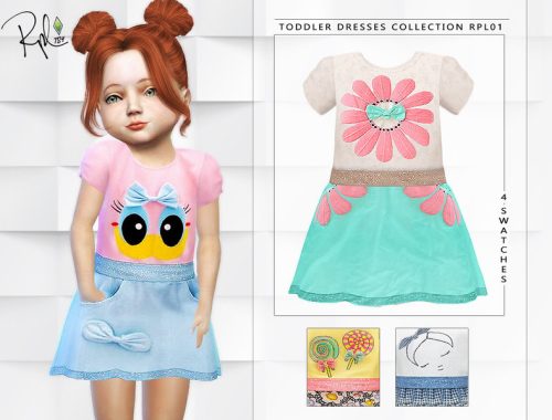 Toddler Dresses Collection RPL01 - Toddler