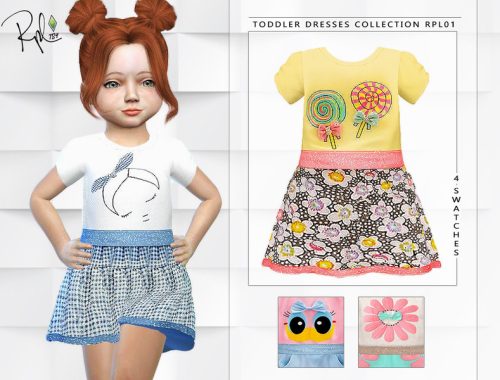 Toddler Dresses Collection RPL01 - Toddler