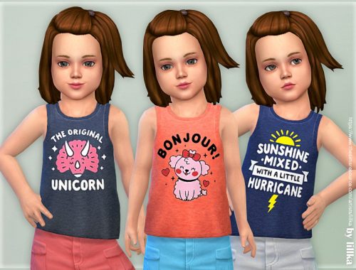 Toddler Girl Tank Top 02