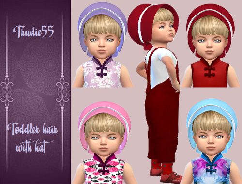 Toddler Hair with Hat