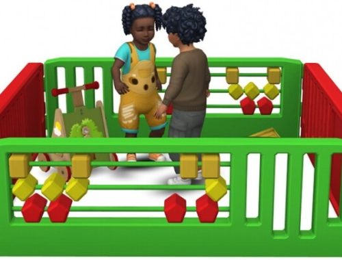 Toddler Playpens by Sandy at Around the Sims 4