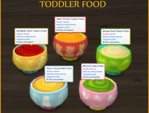 TODDLER PUREE SET at Icemunmun