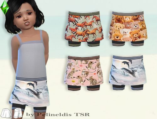 Toddler Skort and Tank Top Set