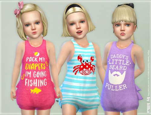 Toddler Summer Romper 04
