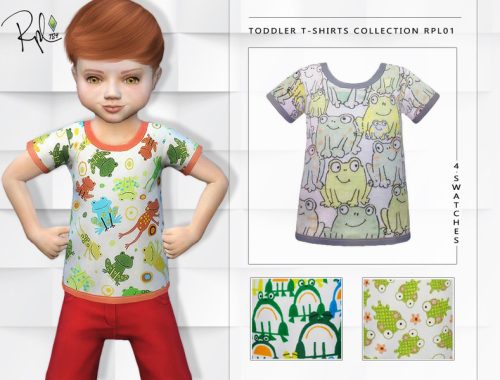 Toddler T-shirts Collection RPL01