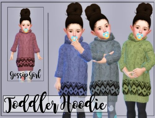 ToddlerHoodie - GossipGirl