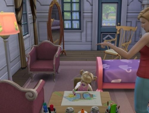 Toddlers can use Activity Table by Sofmc9 at Mod The Sims