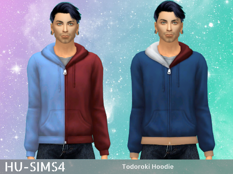 Todoroki Hoodie - The Sims 4 Catalog