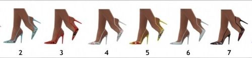 TOE-NAIL POLISH + MADLEN’S LEONIE SHOES at Sims4Sue