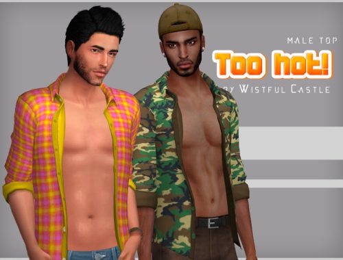 Too hot! - male top