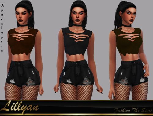 Top Luisa Apocalyptic