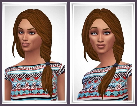 Topsy Tail Braid Hair Texture At Birksches Sims Blog The Sims 4 Catalog