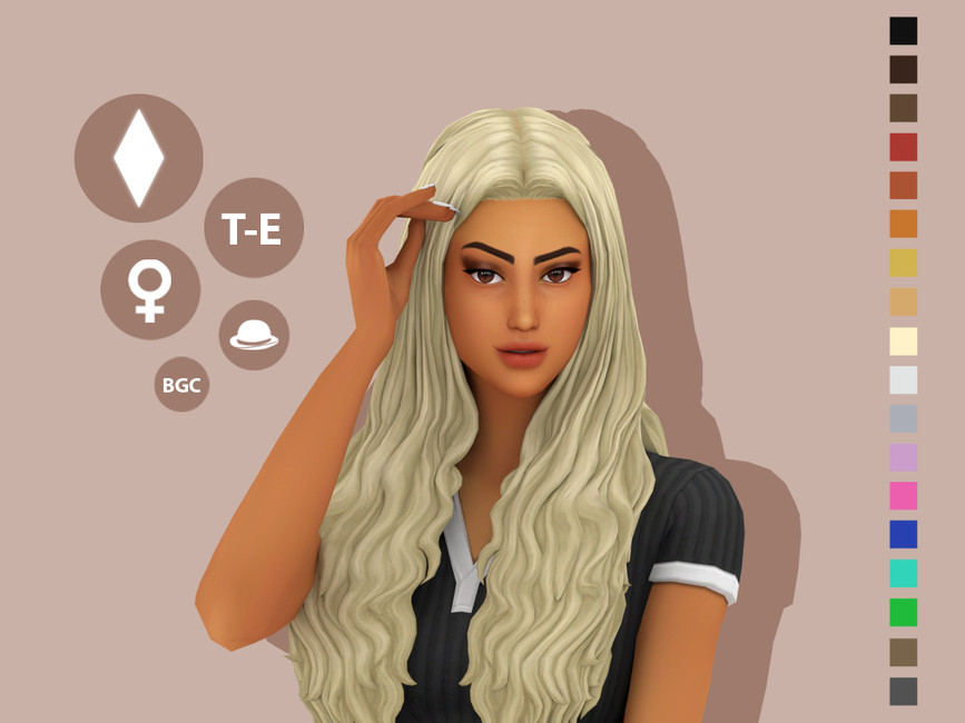 Tori Hairstyle - The Sims 4 Catalog