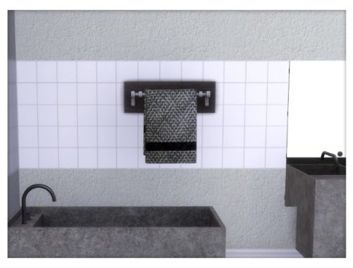 Towel Rack by Oldbox at All 4 Sims