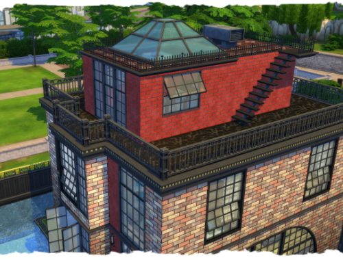 Townhouse by Chalipo at All 4 Sims