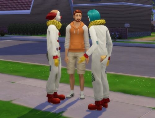 Tragic Clown Redux by Brainstrip at Mod The Sims
