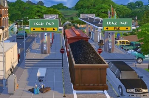 Train station at Fab Flubs