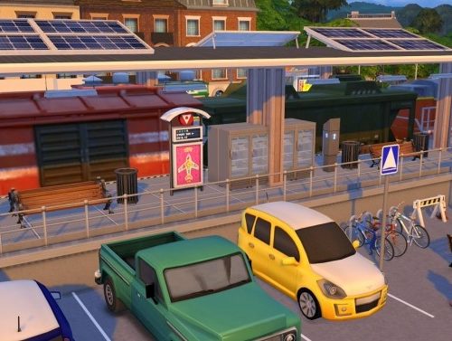 Train station at Fab Flubs