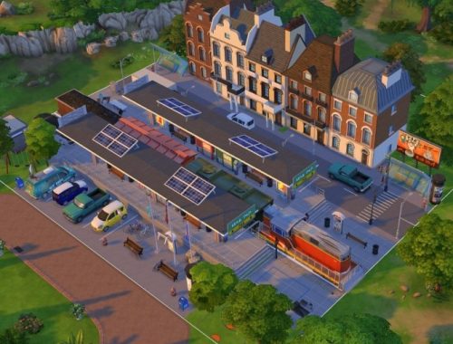 Train station at Fab Flubs
