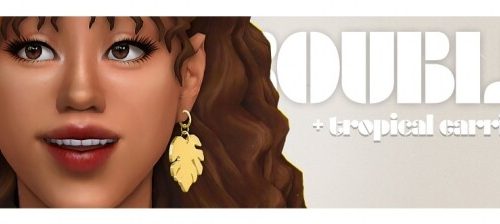 TRAMONTO SET: hair + earrings at SimsTrouble