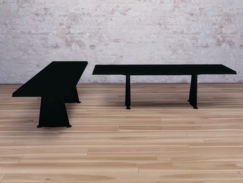 TRAPEZE TABLE at Meinkatz Creations