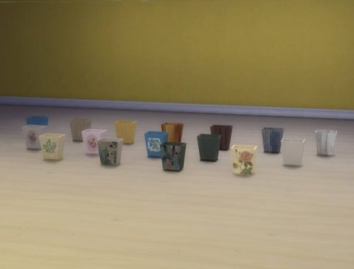 Trash and Garbage bins at KyriaT’s Sims 4 World
