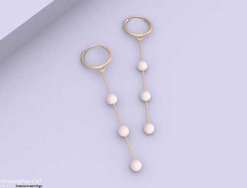Treasure Earrings / Christopher067