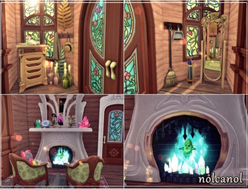 Tree trunk house