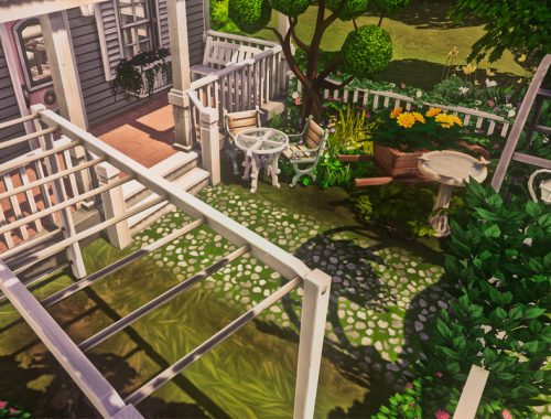 Treeside House (Base Game) - No CC -