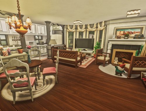 Treeside House (Base Game) - No CC -