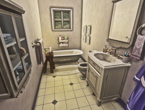 Treeside House (Base Game) - No CC -