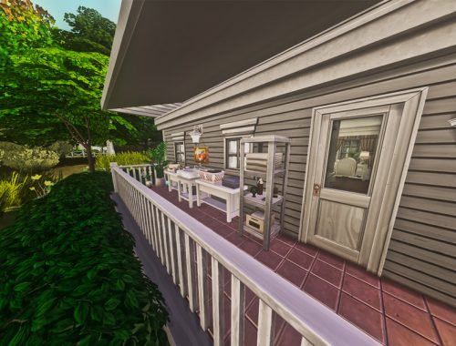 Treeside House (Base Game) - No CC -