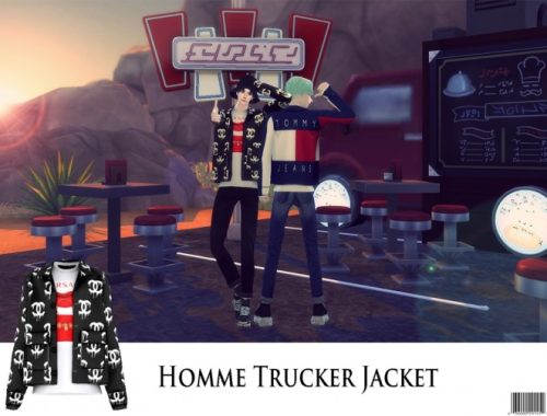 Trench Coat & Trucker Jacket at Chaessi