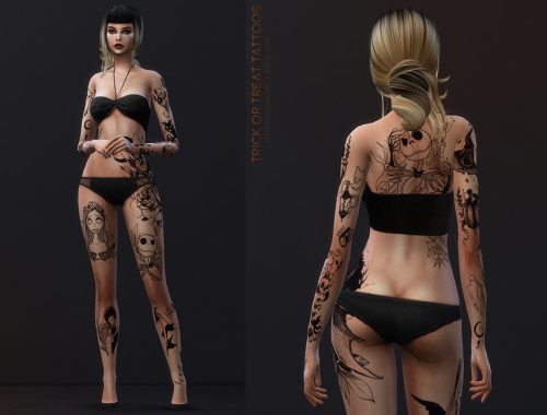 Trick Or Treat tattoos | Simblreen 2020