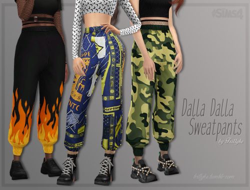 Trillyke - Dalla Dalla Sweatpants