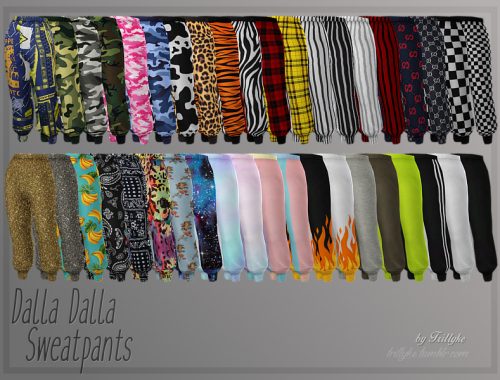 Trillyke - Dalla Dalla Sweatpants