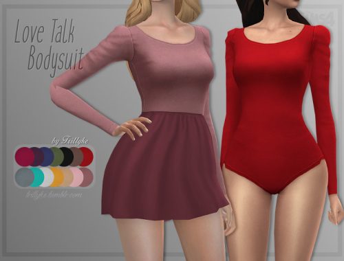 Trillyke - Love Talk Bodysuit