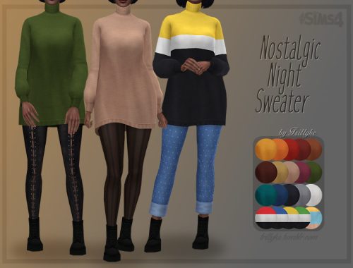 Trillyke - Nostalgic Night Sweater