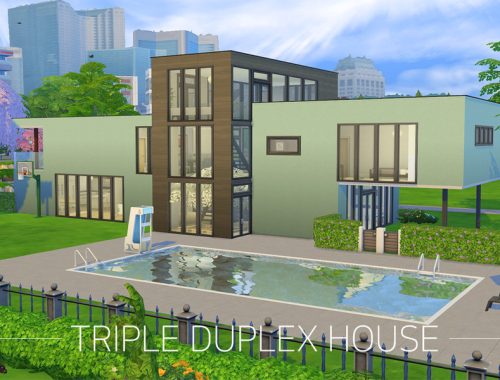 TRIPLE DUPLEX HOUSE