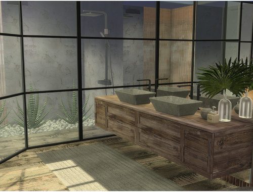 Tropical Bathroom