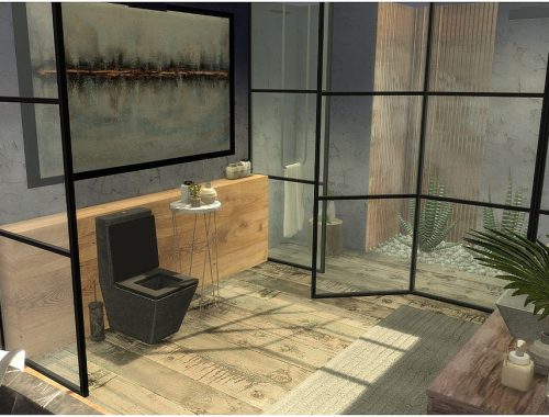 Tropical Bathroom