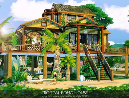 Tropical Boho House