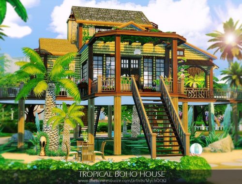Tropical Boho House